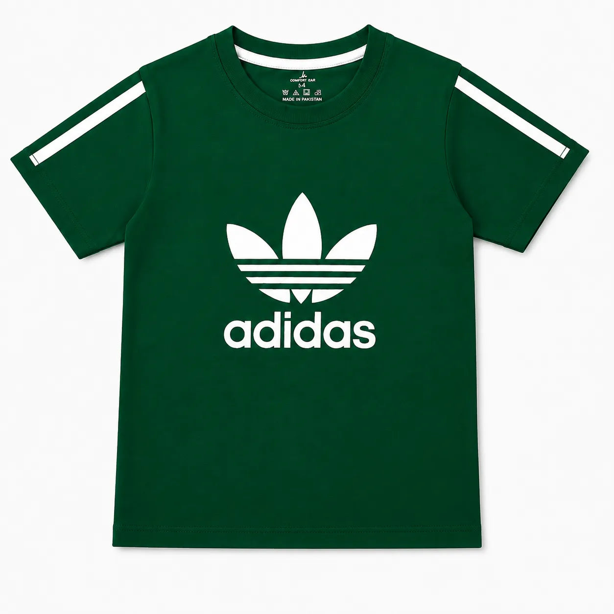 Boys Dark Green & Black Adidas Summer Coord Set (2 Piece) Age 1 - 12 Years