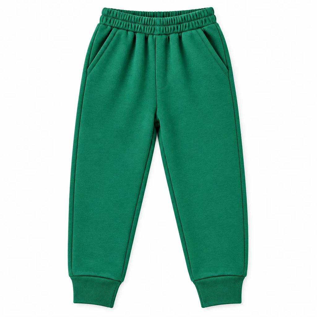 Boys Green Panda Winter Hoodie Coord Set (2 Piece) - Size 1 - 12 Years
