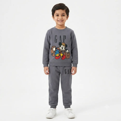 Boys Grey GAP Winter Coord Set (2 Piece) - Size 1 - 12 Years