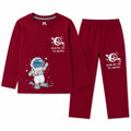 Boys Maroon Astronaut Coord Set (2 Piece) - Size 1 - 12 Years