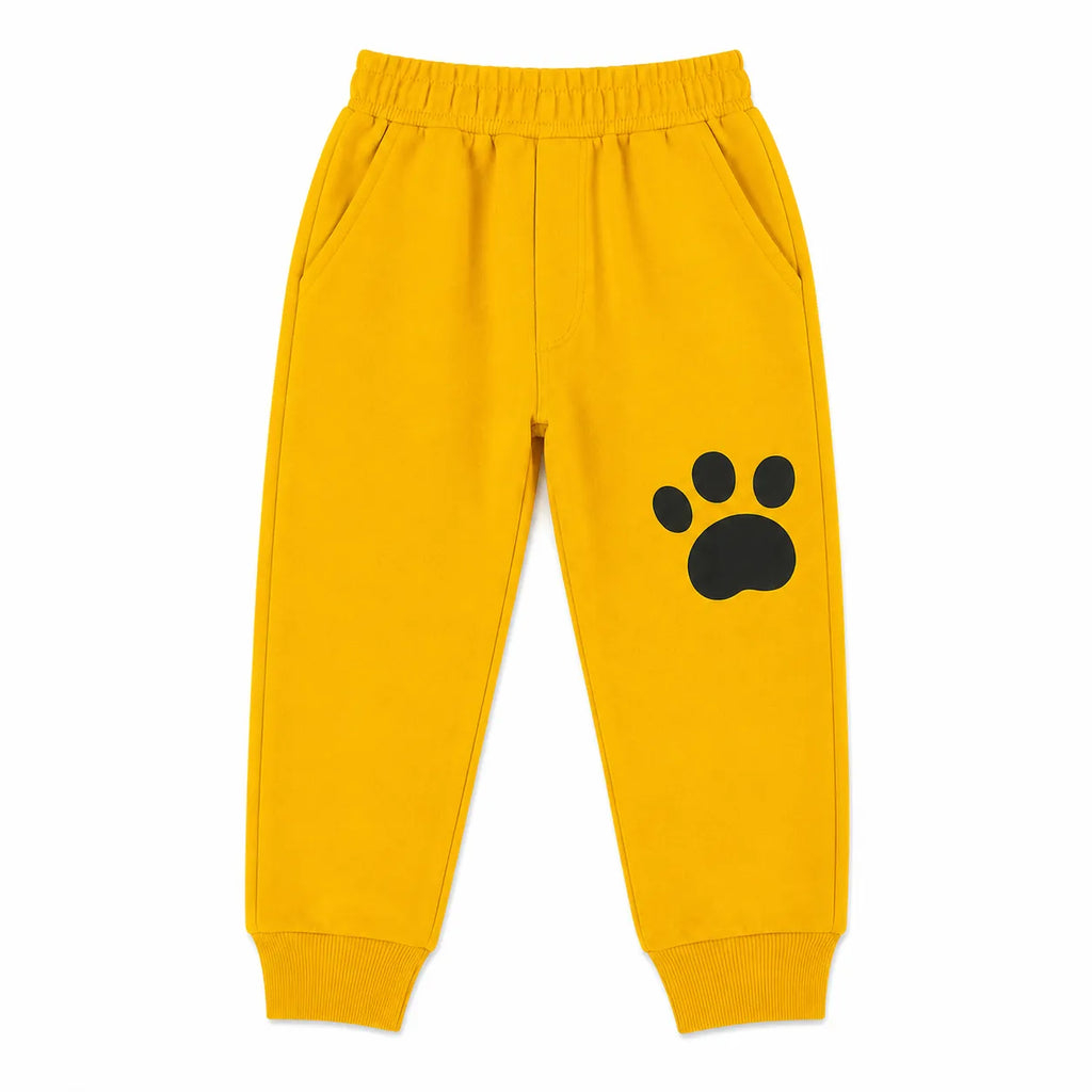 Boys Mustard Cute Tiger Winter Coord Set (2 Piece) - Size 1 - 12 Years