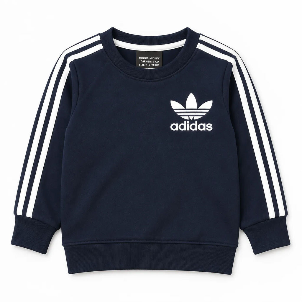 Boys Navy Blue Adidas Winter Coord Set (2 Piece) - Size 1 - 12 Years