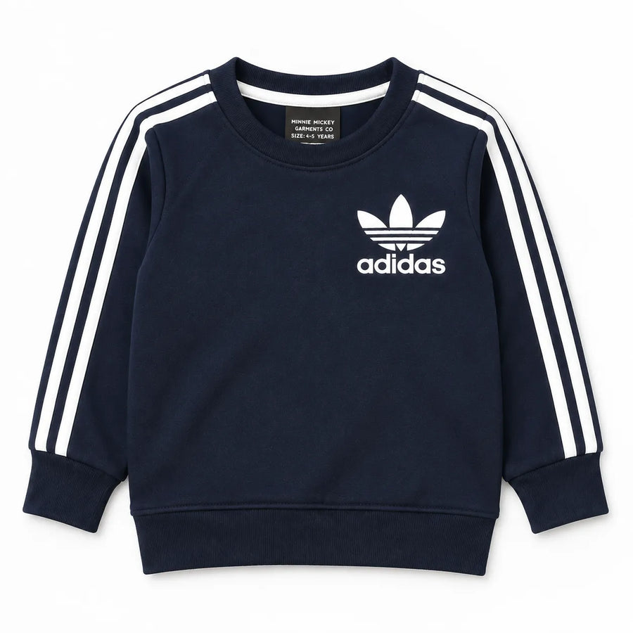 Boys Navy Blue Adidas Winter Coord Set (2 Piece) - Size 1 - 12 Years