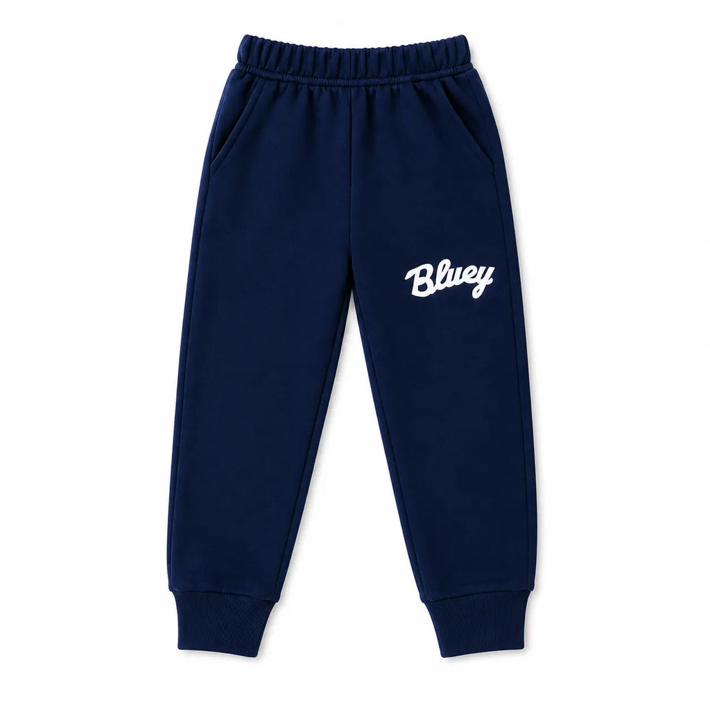 Boys Navy Blue Bluey Winter Coord Set (2 Piece) - Size 1 - 12 Years