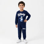Boys Navy Blue Bluey Winter Coord Set (2 Piece) - Size 1 - 12 Years