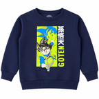 Boys Navy Blue Dragon Ball Z Winter Sweatshirt (Size 9 Months - 12 Years)