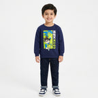 Boys Navy Blue Dragon Ball Z Winter Sweatshirt (Size 9 Months - 12 Years)