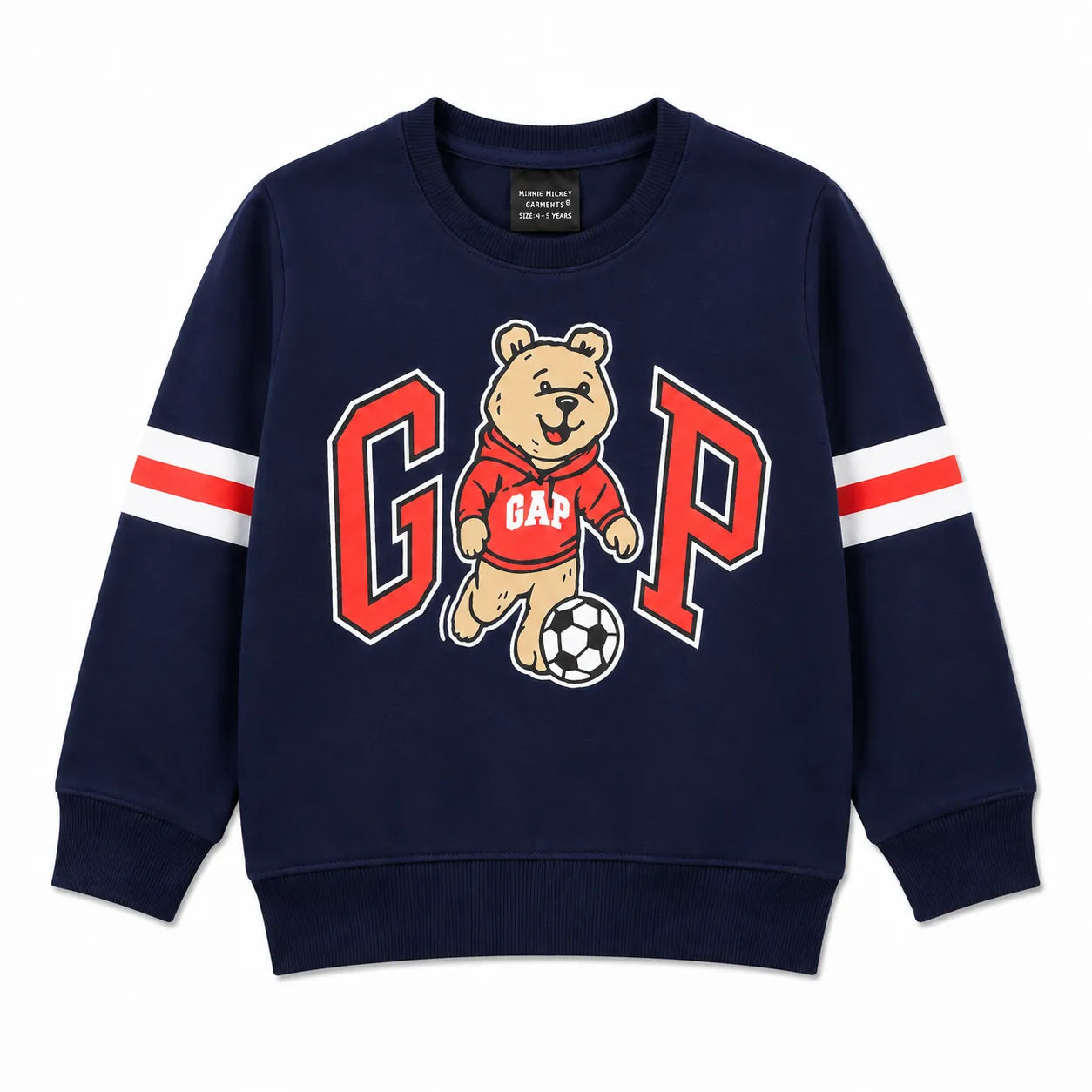Boys Navy Blue GAP & Teddy Bear Winter Coord Set (2 Piece) - Size 1 - 12 Years