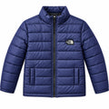 Boys Navy Blue Puffer Jacket – The North Face Print (Size 2 - 7 Years)