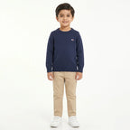 Boys Navy Blue Winter Sweater with Tommy Hilfiger Print (Size 3 - 6 Years)
