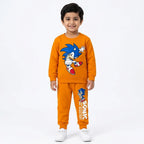 Boys Orange Sonic Winter Coord Set (2 Piece) - Size 1 - 12 Years
