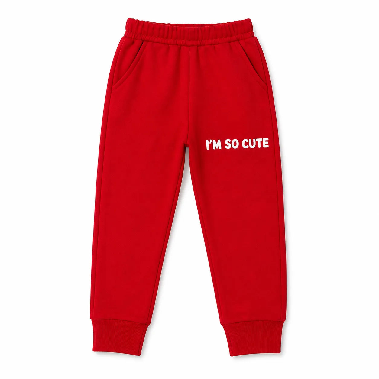 Boys Red Cute Panda Winter Coord Set (2 Piece) - Size 1 - 12 Years