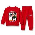 Boys Red Looney Tunes Winter Coord Set (2 Piece) - Size 1 - 12 Years