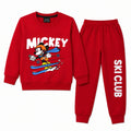 Boys Red Mickey Ski Club Winter Coord Set (2 Piece) - Size 1 - 12 Years