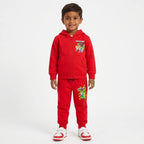 Boys Red MineCraft Fleece Winter Coord Set (2 Piece) - Size 1 - 10 Years