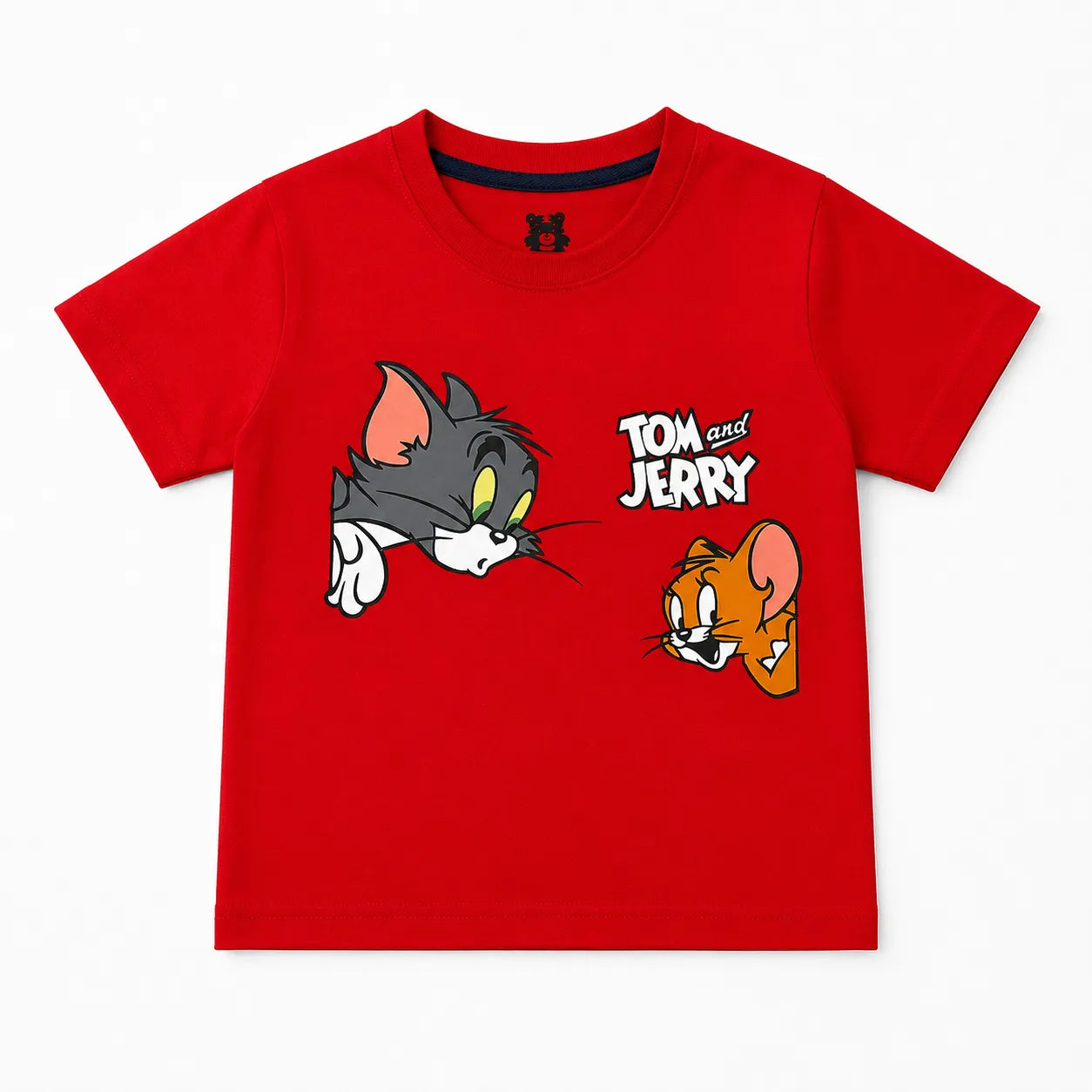 Boys Red Tom & Jerry Summer Coord Set (1–12 Years)