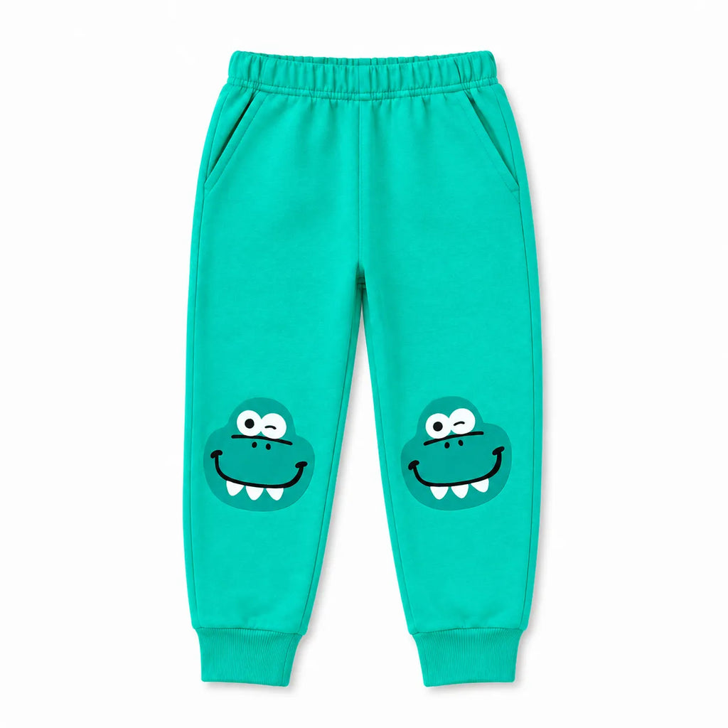 Boys Sea Green Crocodile Winter Coord Set (2 Piece) - Size 1 - 12 Years