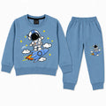 Boys Sky Blue Astronaut Space Rocket Winter Coord Set (2 Piece) - Size 1 - 12 Years