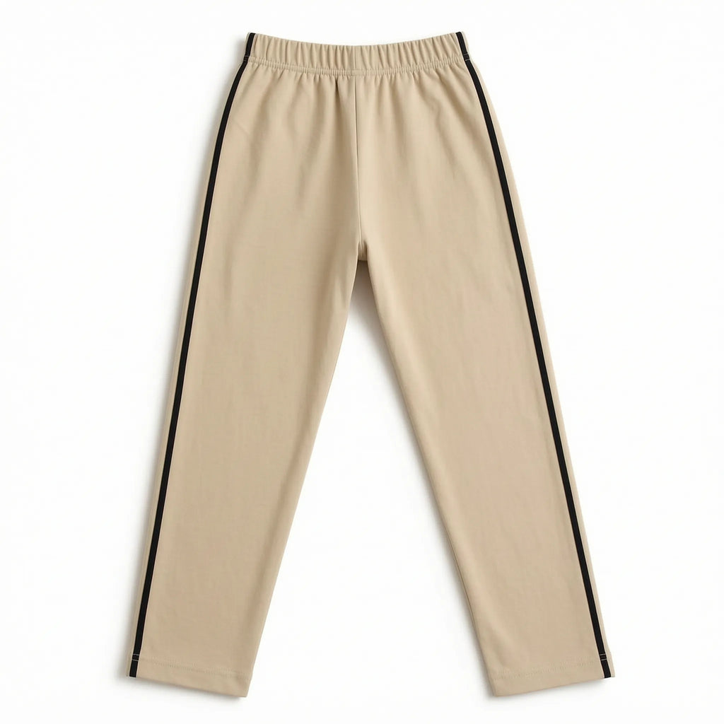 Boys Cotton Trousers with White Stripes (Pack of 5)