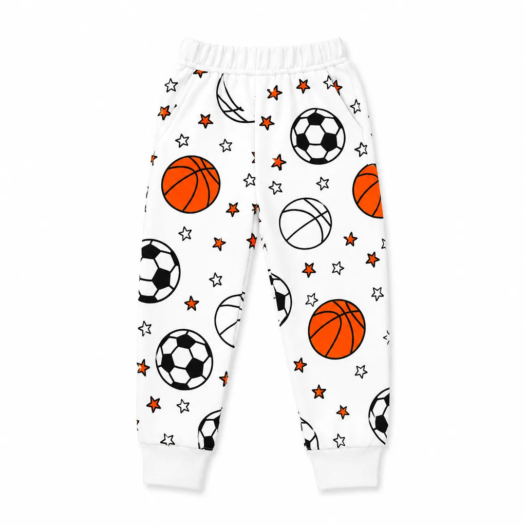Boys White Football Winter Coord Set (2 Piece) - Size 1 - 12 Years