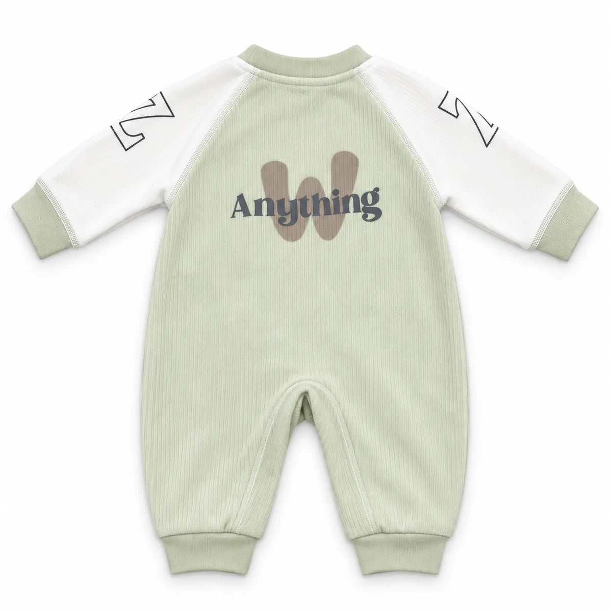 Boys Winter Imported Sea Green Anything Romper (Size 0 - 6 Months)
