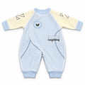 Boys Winter Imported Sky Blue Anything Romper (Size 0 - 6 Months)