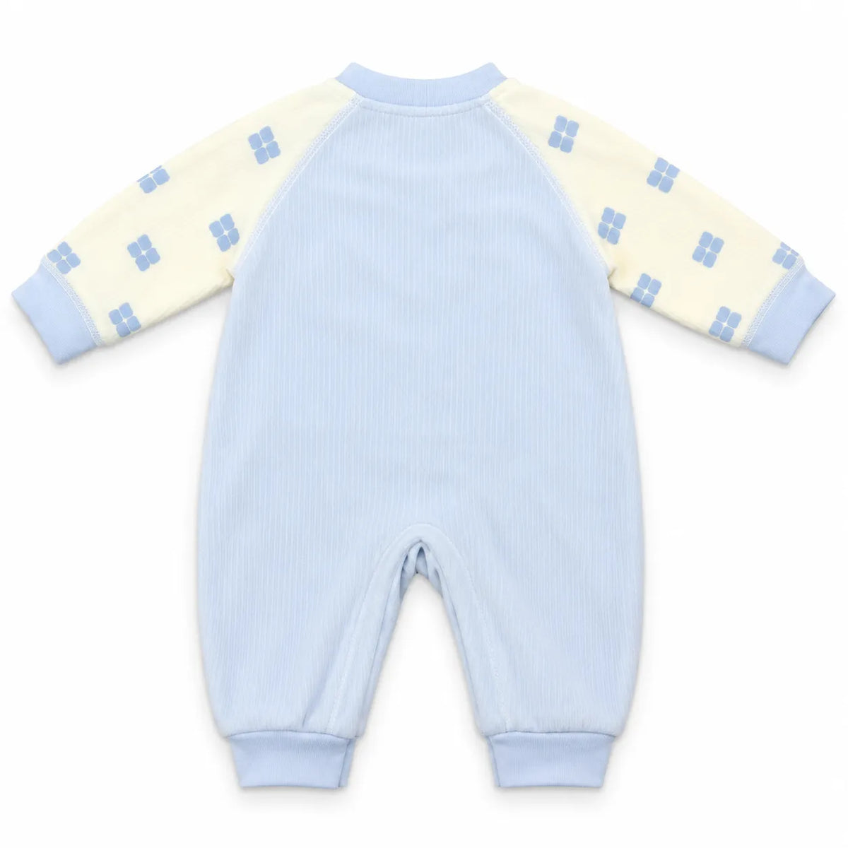 Boys Winter Imported Sky Blue Chocolate Romper (Size 0 - 6 Months)