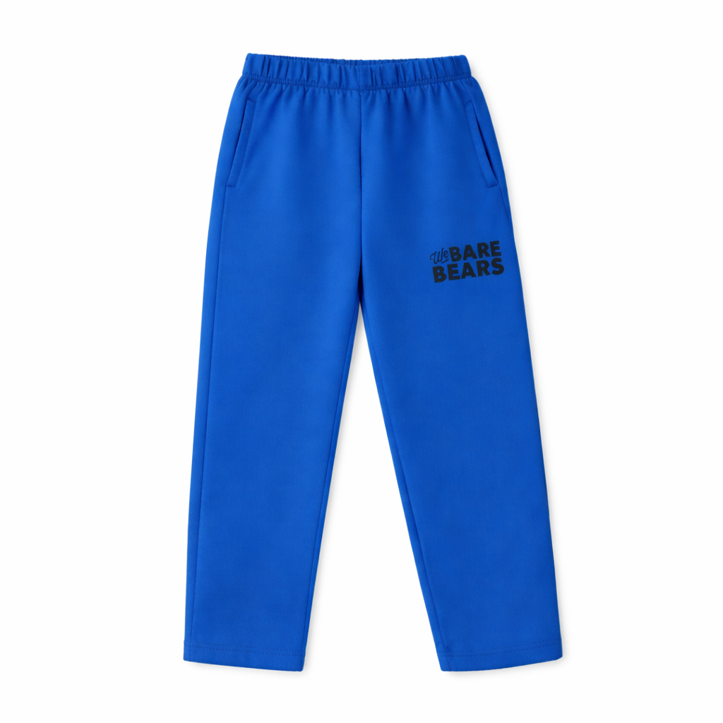 Lil' Cubs Blue Bare Bears summer coordinate set featuring a matching top and shorts for kids, made of comfortable lightweight fabric.