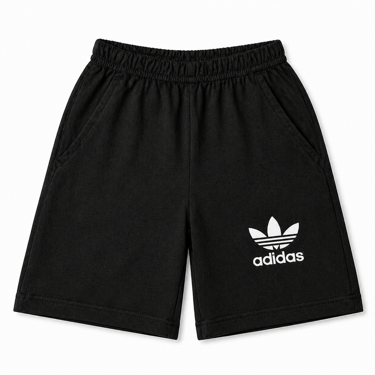 Boys purple and black Adidas summer coord set with short sleeve top and shorts, stylish and comfortable for ages 1 to 12 years.