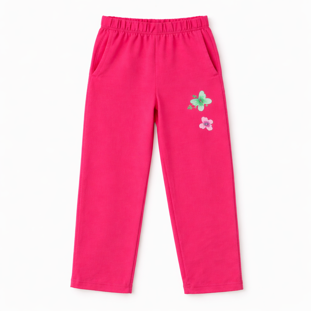 Girls Summer Coord Set with Baby Girl Print for Ages 1-10