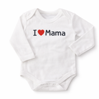 Newborn 3-Pack Printed Bodysuits – Mama & Papa Love Set