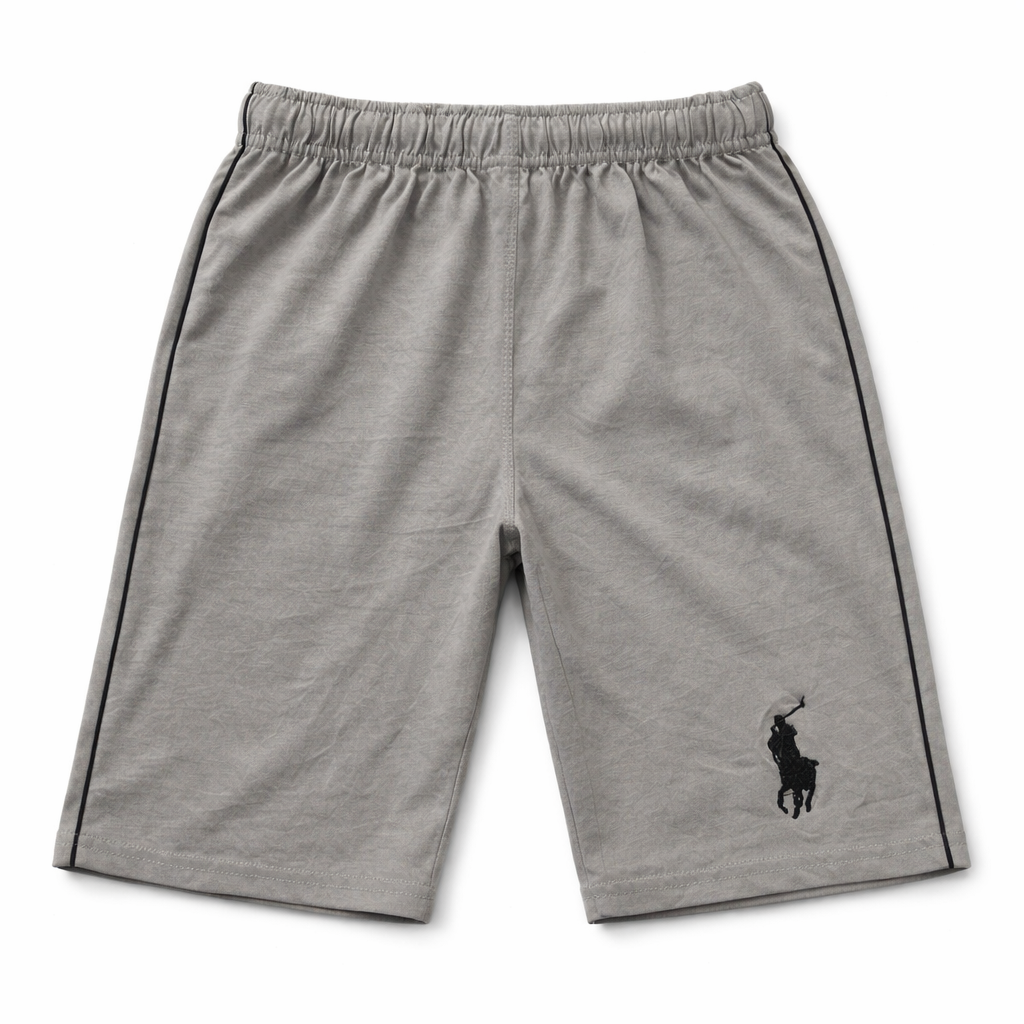 Boys Polo Shorts with Sides Stripe (Different Shades)