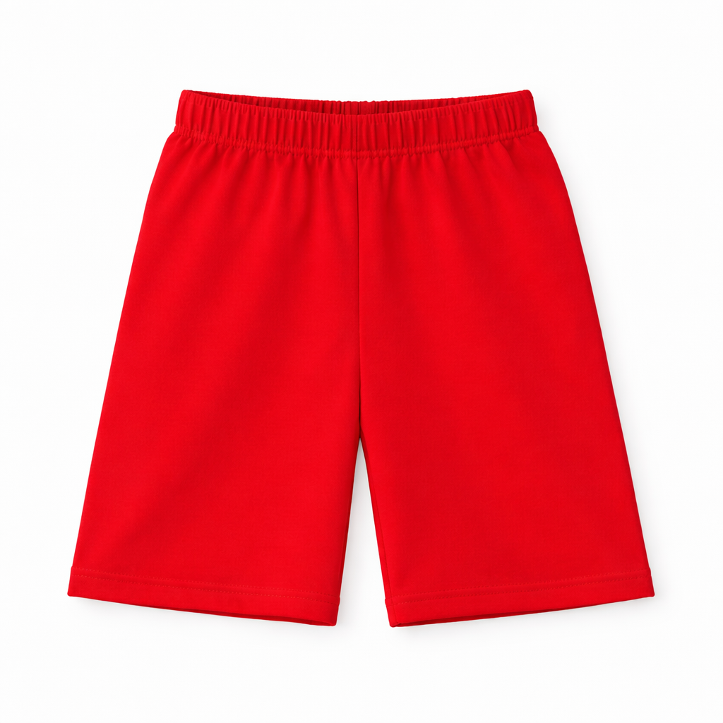 Red Superman Summer Coord Set (2-Piece)