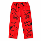 Red Snoppy Print Summer Coord Set (2-Piece) - Lil' Cubs