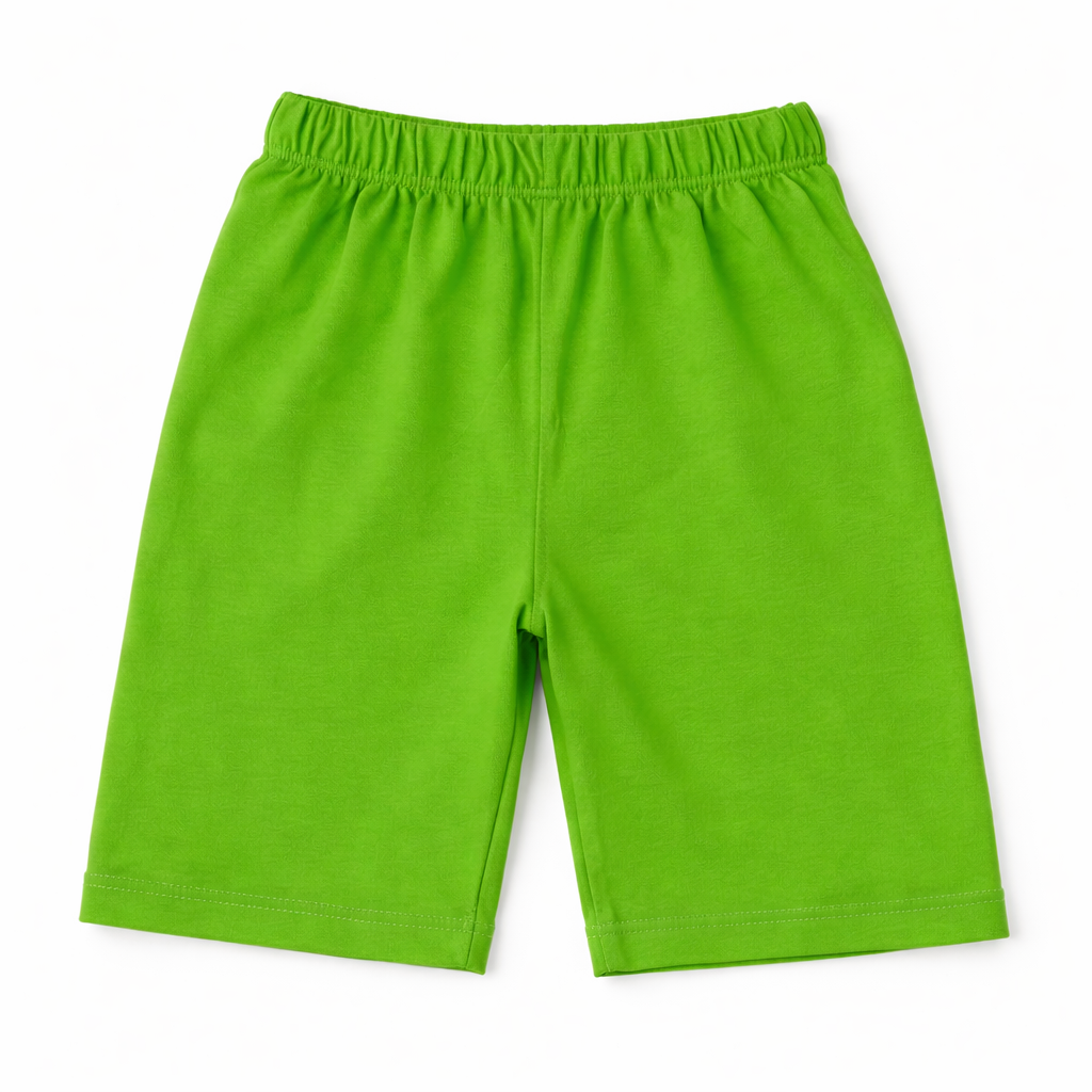 Parrot Green Spiderweb Summer Coord Set (2-Piece)