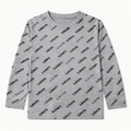 Grey Levi’s Print Full Sleeves T‑Shirt - Lil' Cubs