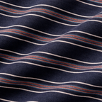 Multi-Color Striped Full Sleeves Navy Blue T‑Shirt - Lil' Cubs