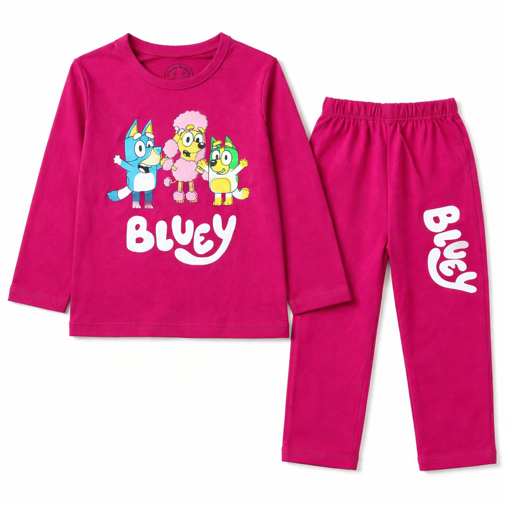 Pink Bluey Summer Coord Set (2-Piece)