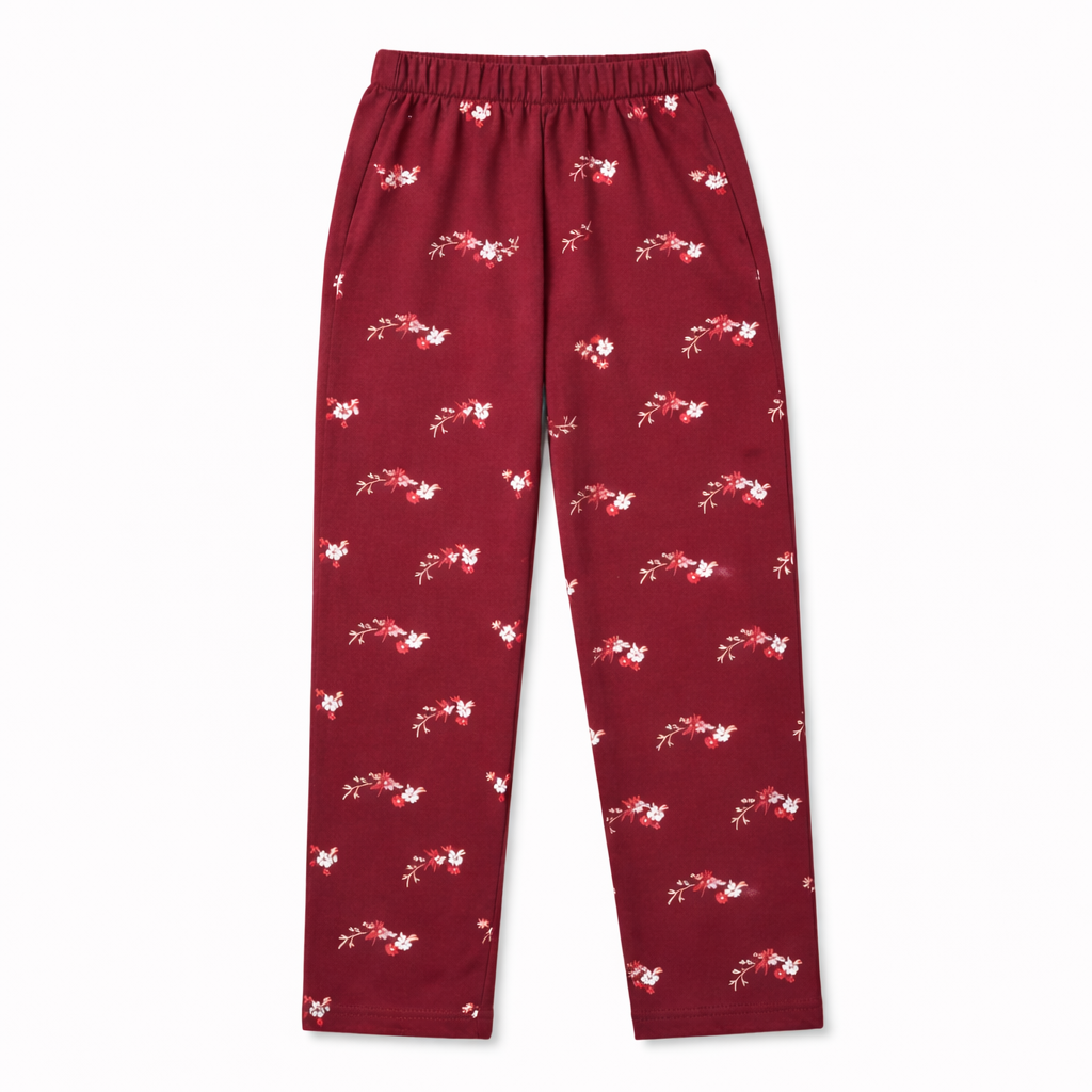 Maroon Squirrel  Summer Coord Set (2-Piece)