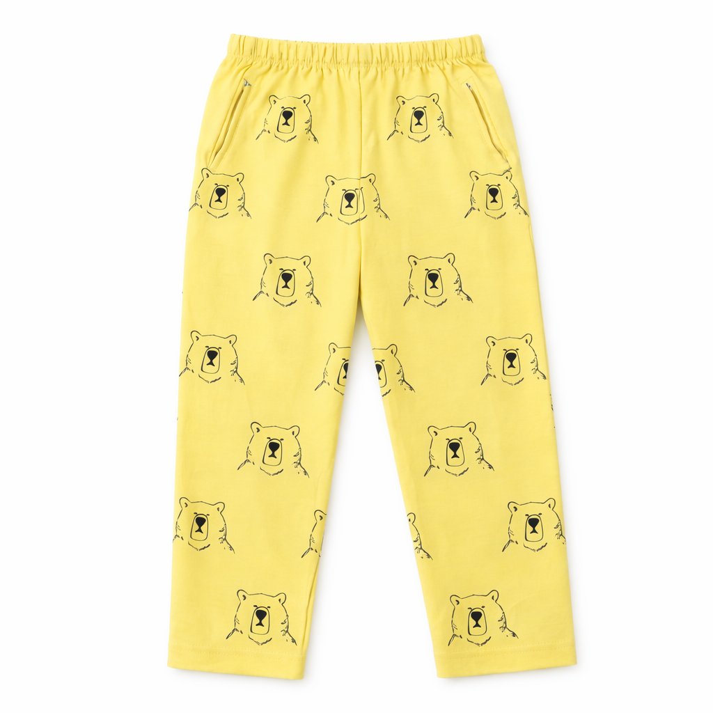 Mellow Lemon Bear Summer Coord Set (2-Piece) - Lil' Cubs