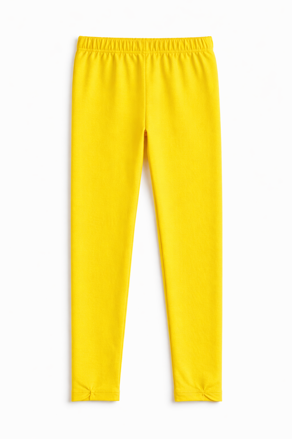 Greenish Yellow Frock with Foral Print (2-Piece)