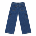 Boys Blue 6 Pocket (Cargo) Baggy Denim Jeans - Lil' Cubs