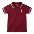 Maroon Polo T-Shirt - Lil' Cubs