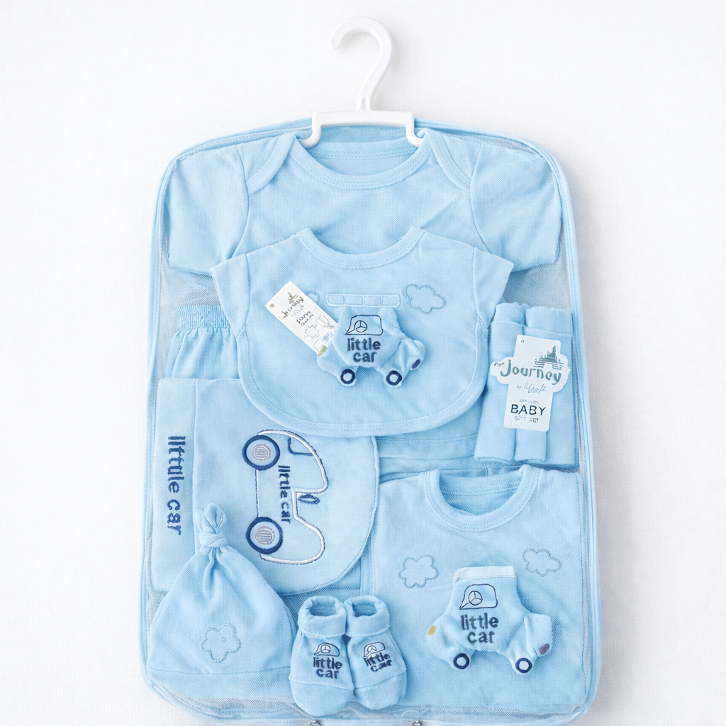 Little Car Sky Blue Style Starter Set (10 Piece)
