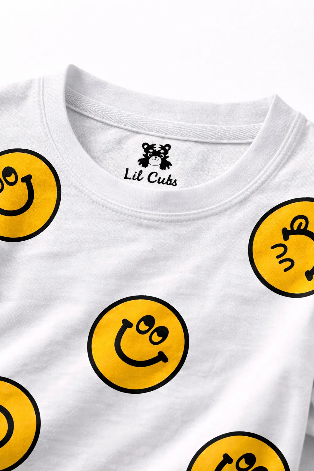 Smiley Face Summer Coord Set (2-Piece) - Lil' Cubs