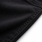 Boys Jet Black Elastic Denim Jeans - Lil' Cubs