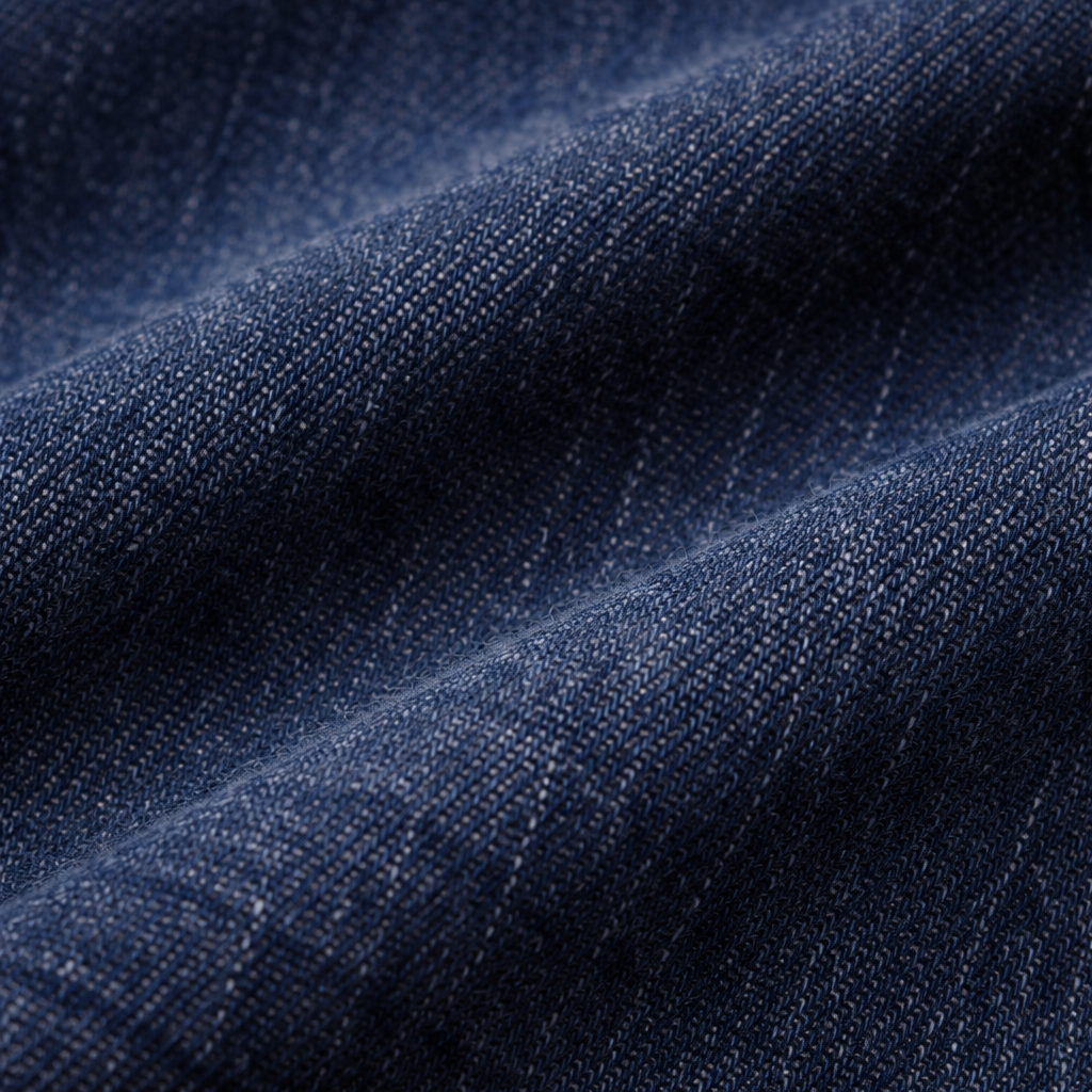 Boys Dark Blue Denim Cargo Jeans