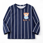 Hello Bear Navy Summer Coord Set (2-Piece) - Lil' Cubs