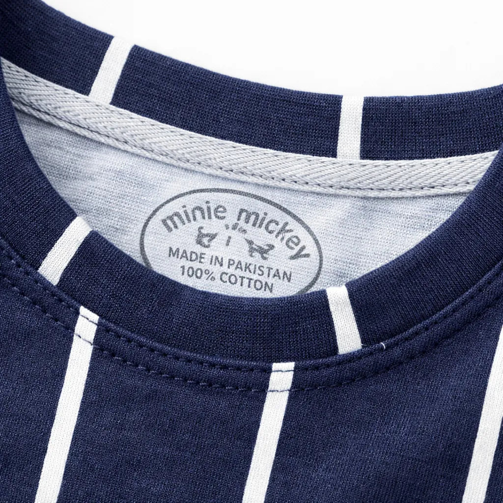 Hello Bear Navy Summer Coord Set (2-Piece) - Lil' Cubs