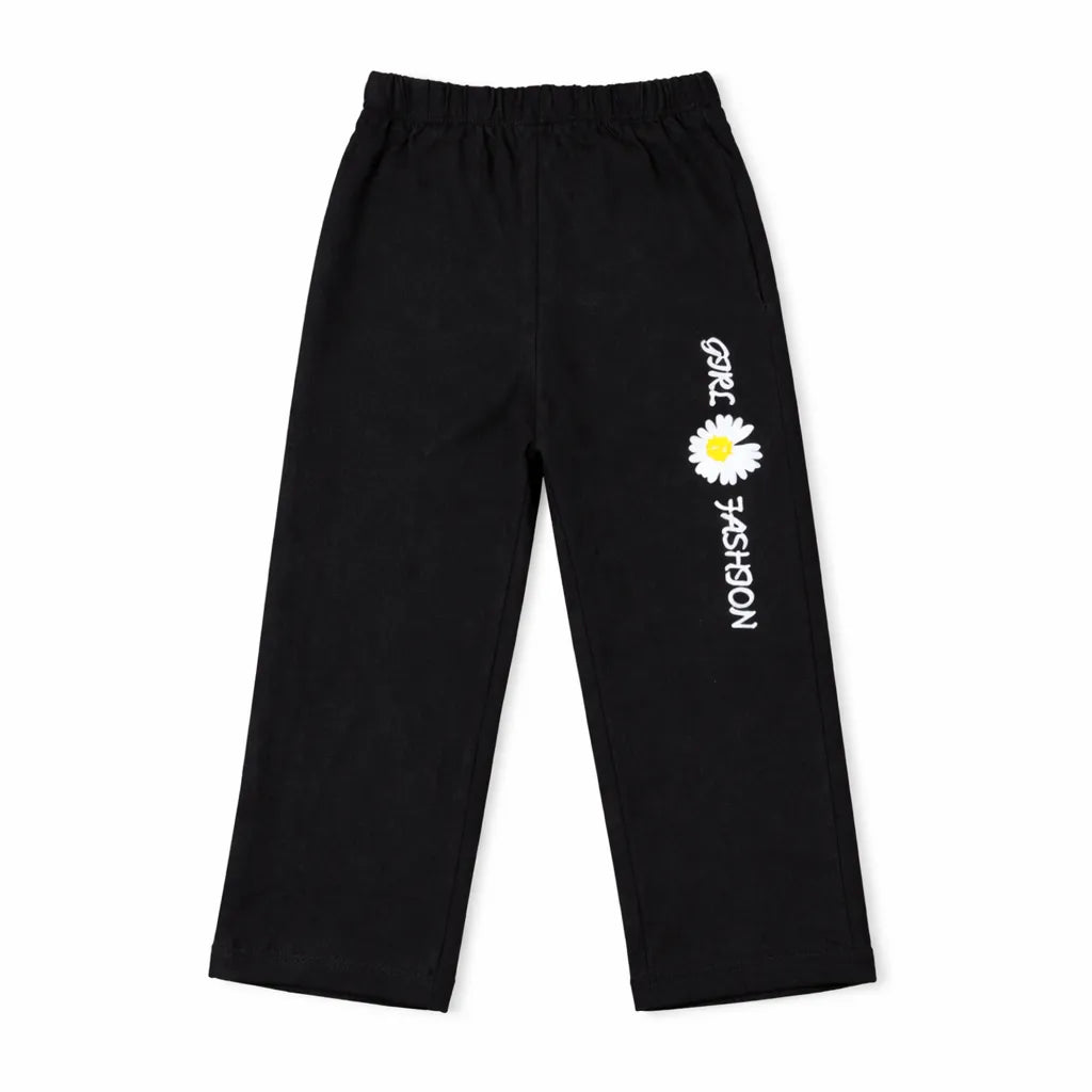 Yellow & Black Baby Girl Summer Coord Set (2-Piece) - Lil' Cubs